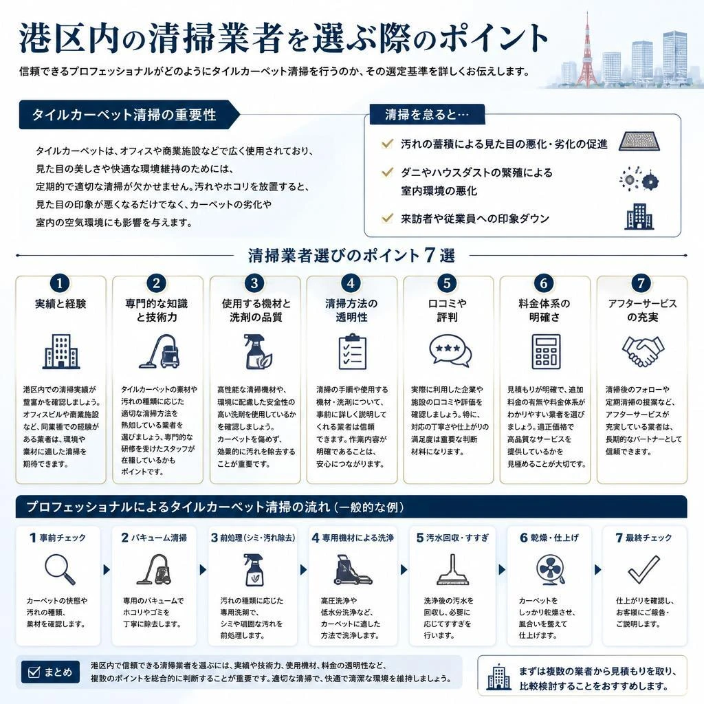 清掃業者の選び方