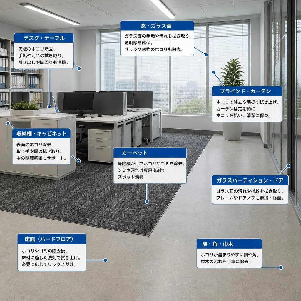 4. 提供する清掃サービスの内容