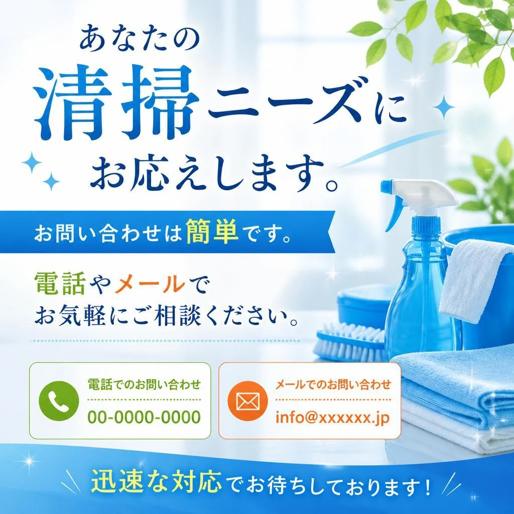 今すぐお問合せを！