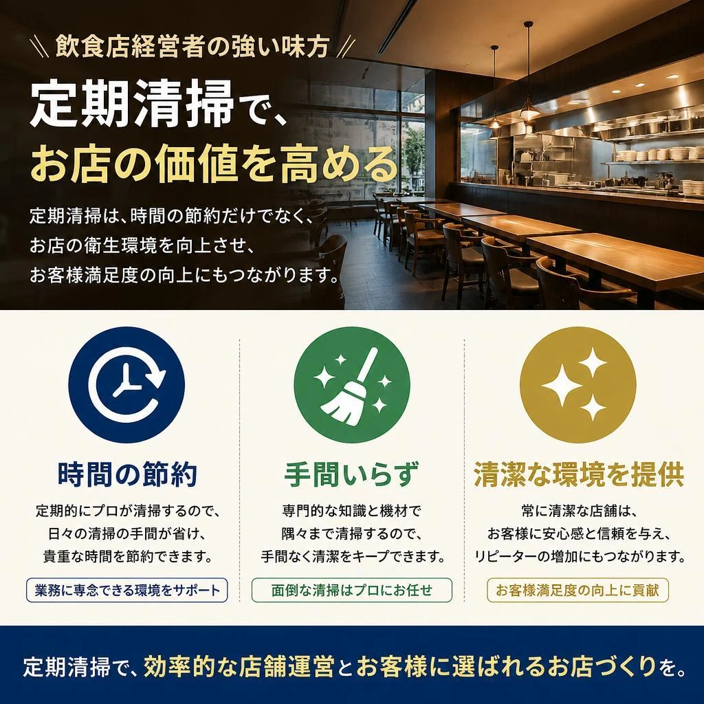 2. 定期清掃のメリット