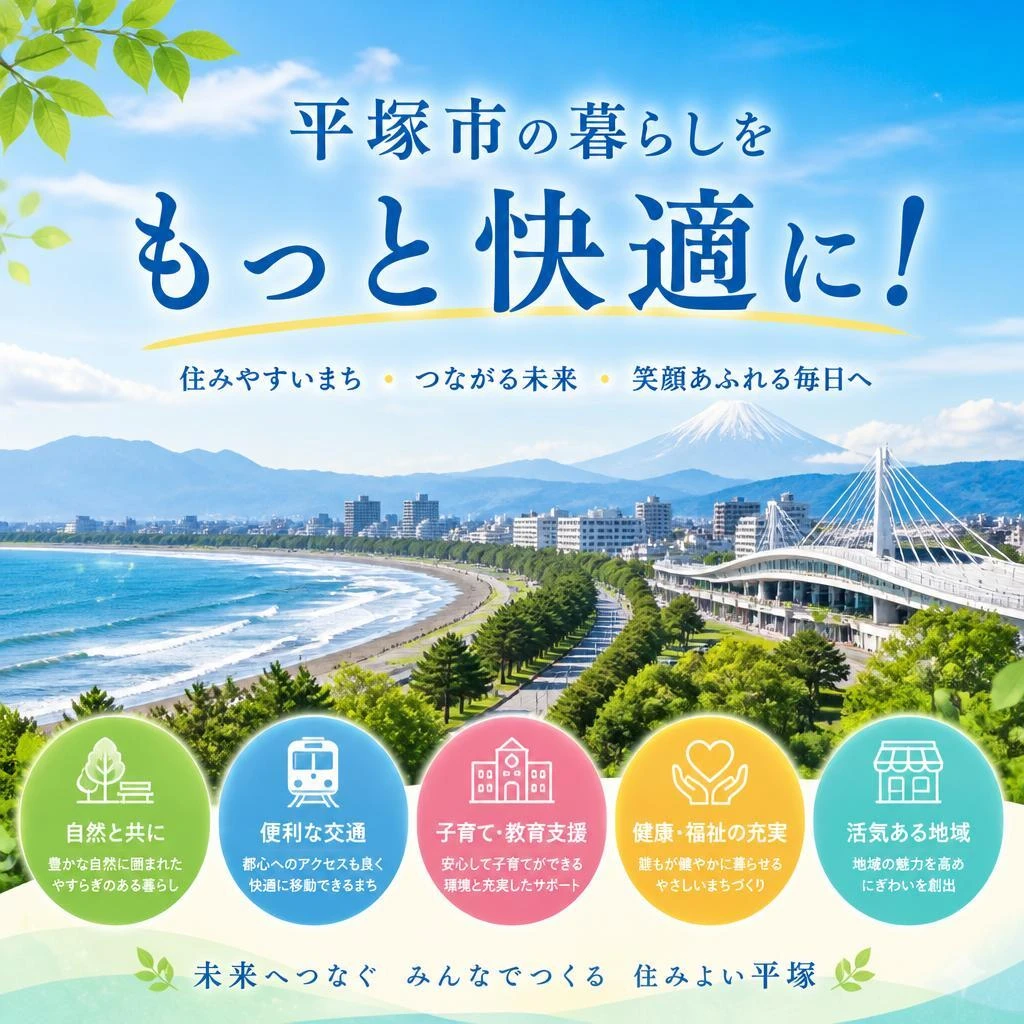 平塚市の暮らしをもっと快適に！
