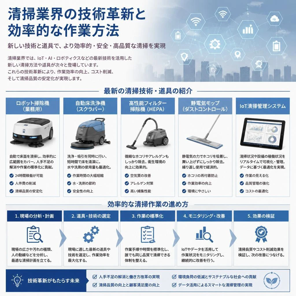 作業効率を上げるための最新技術