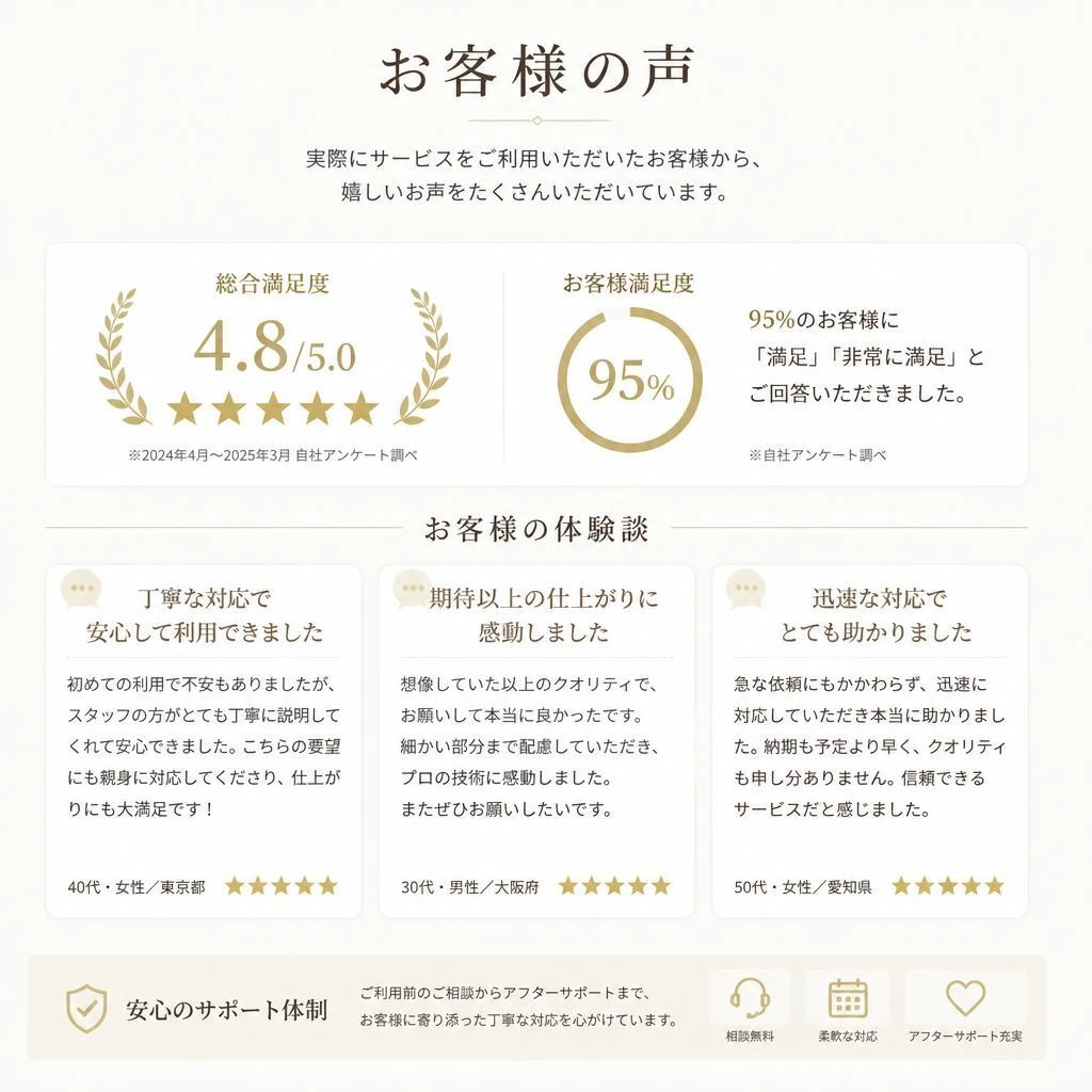 お客様の声