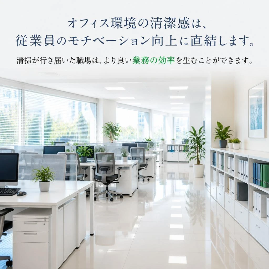 オフィス清掃の重要性