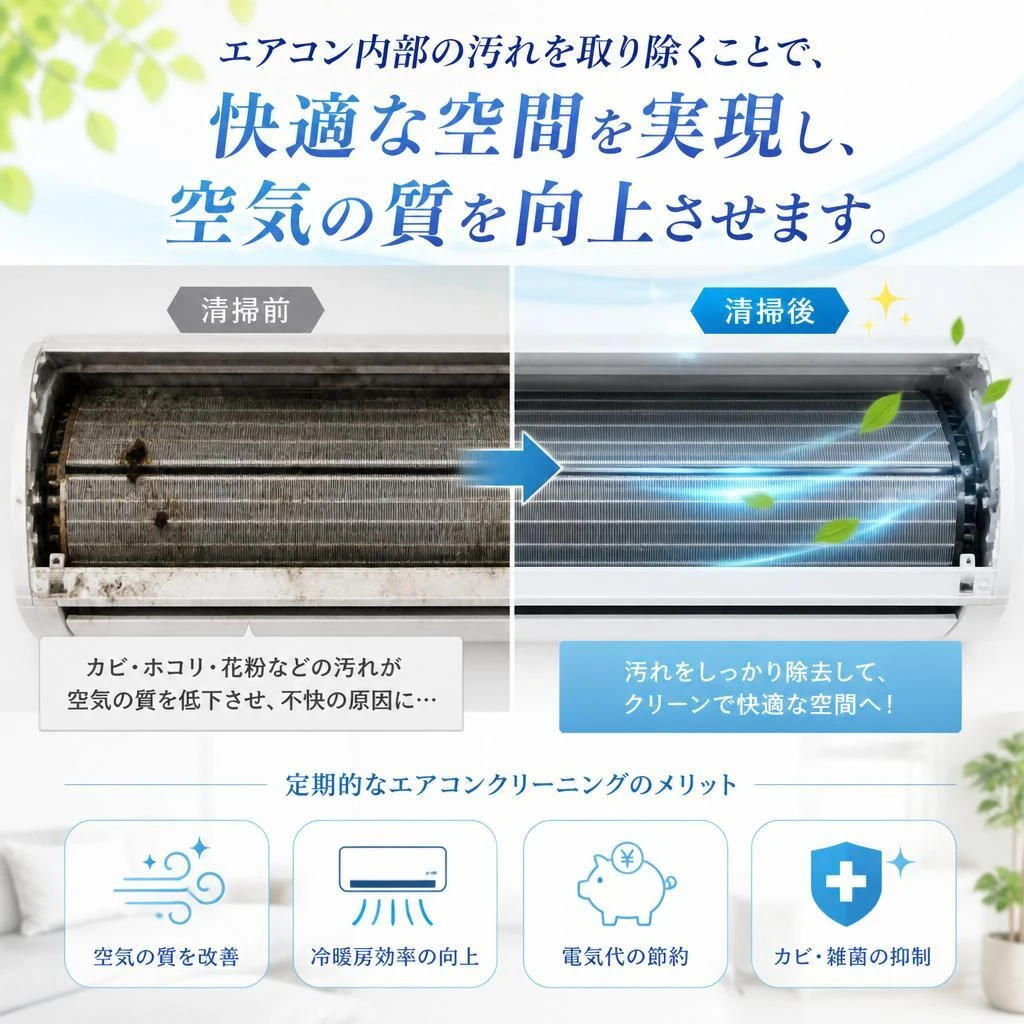 エアコンクリーニングの重要性