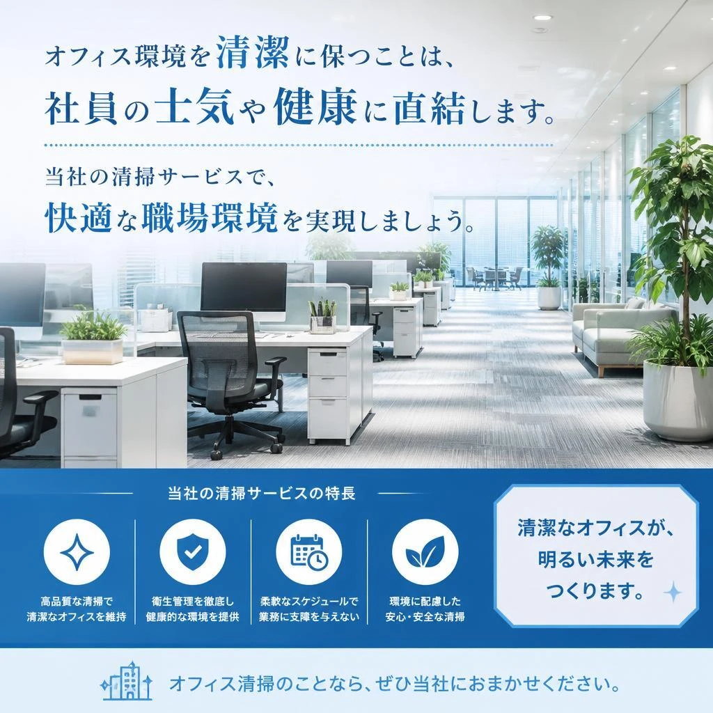 オフィス清掃の重要性