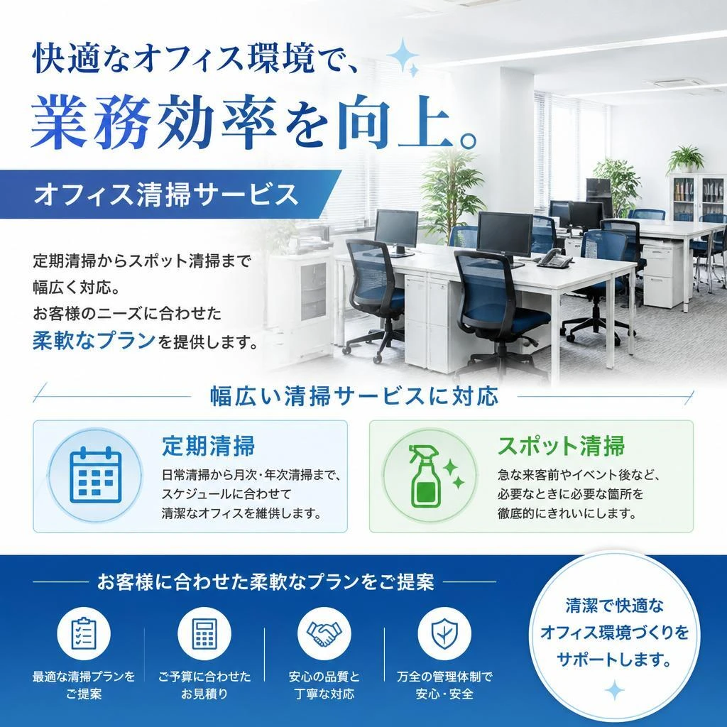 2. オフィス清掃サービスの全貌
