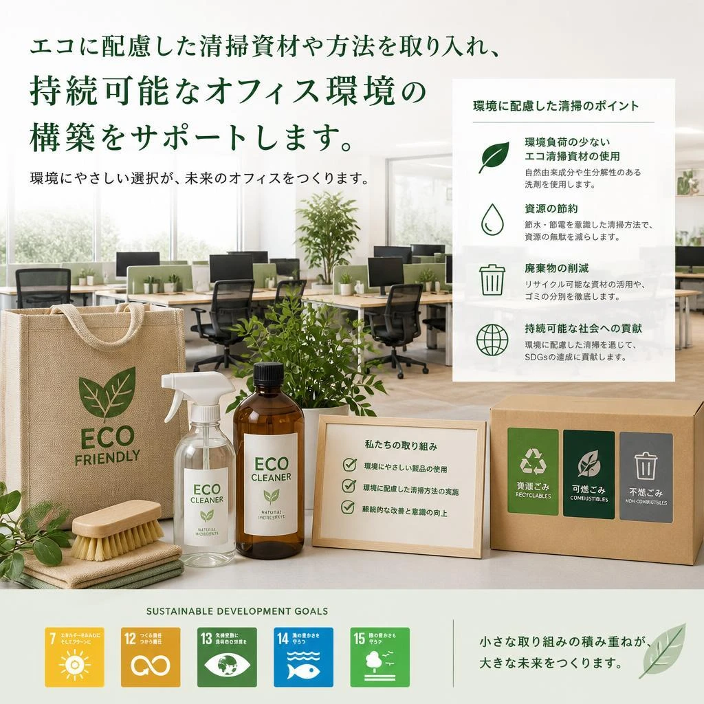 5. 環境に優しい清掃方法