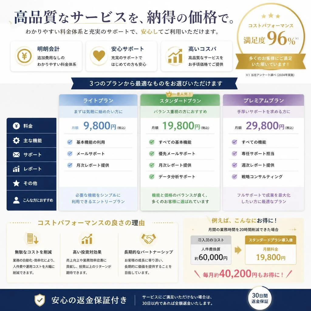 5. 利用料金について