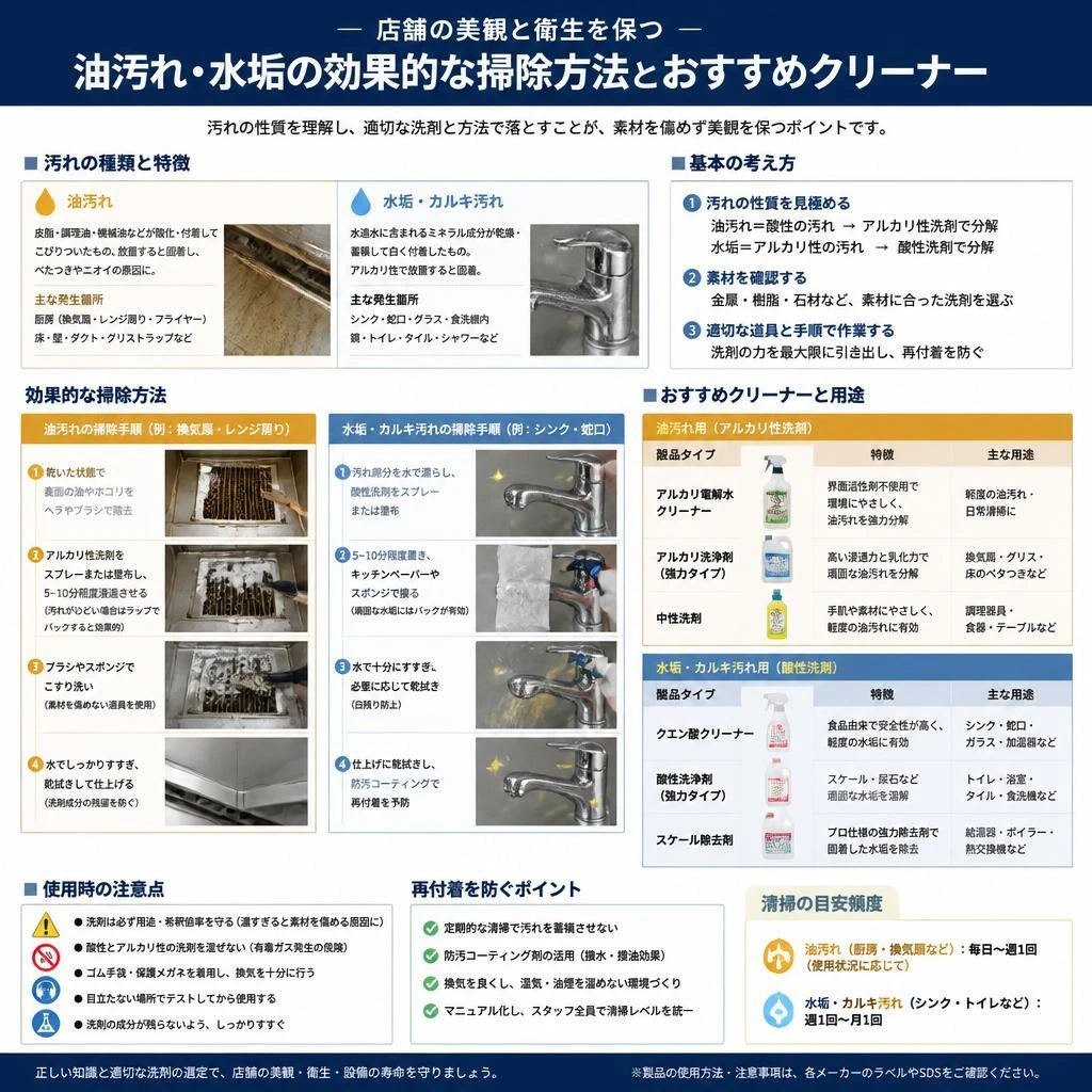 効果的な汚れ取り方法