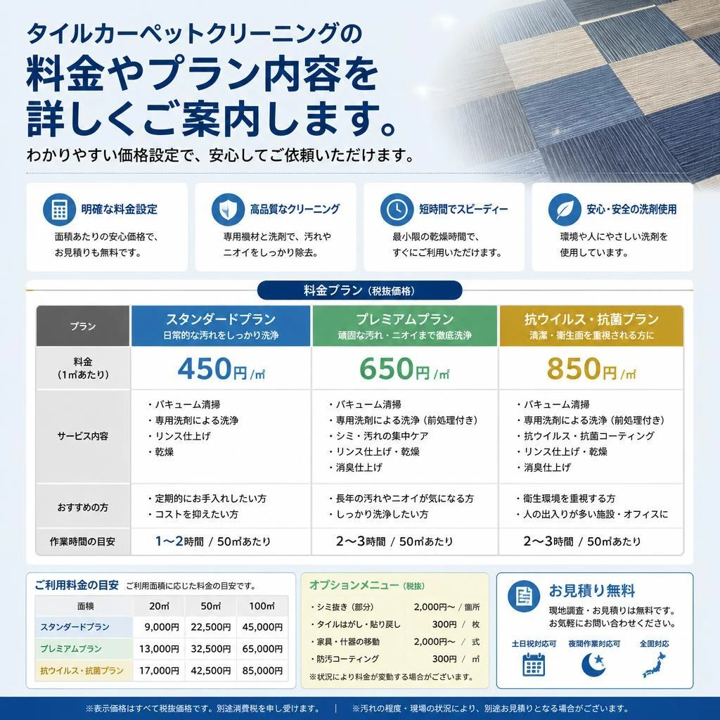 料金プランのご案内
