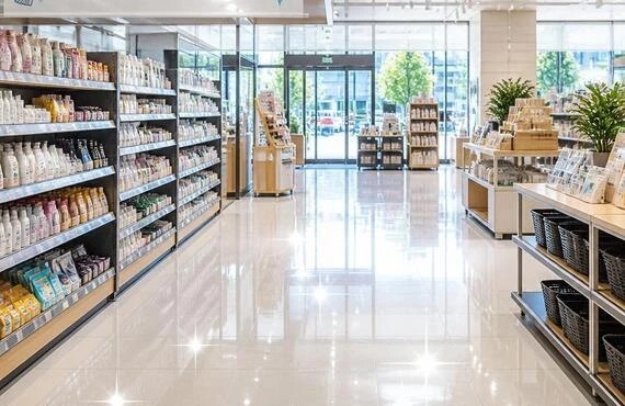 夏季休暇前の清掃で店舗をピカピカに！