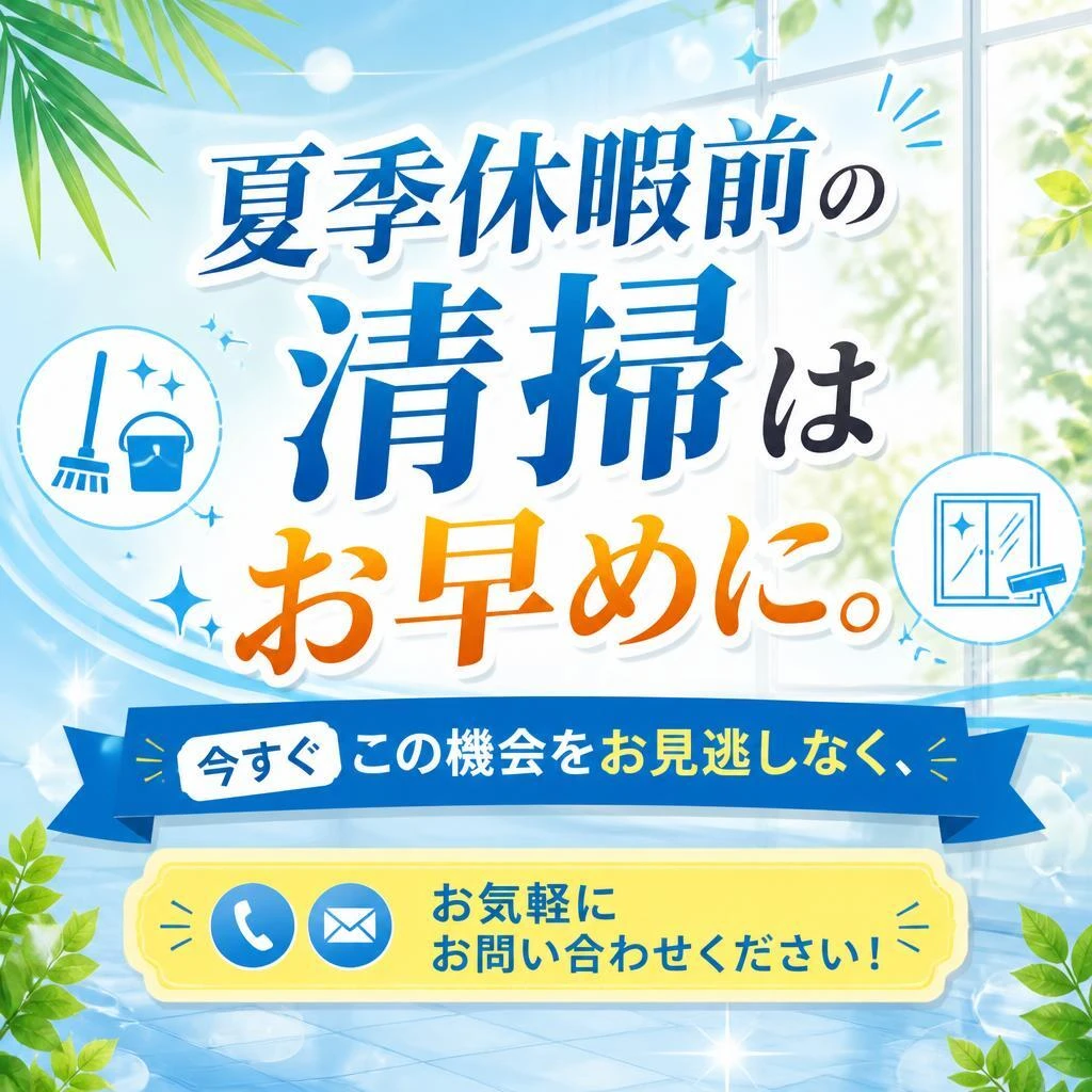 今すぐ店舗の清掃を予約しよう！