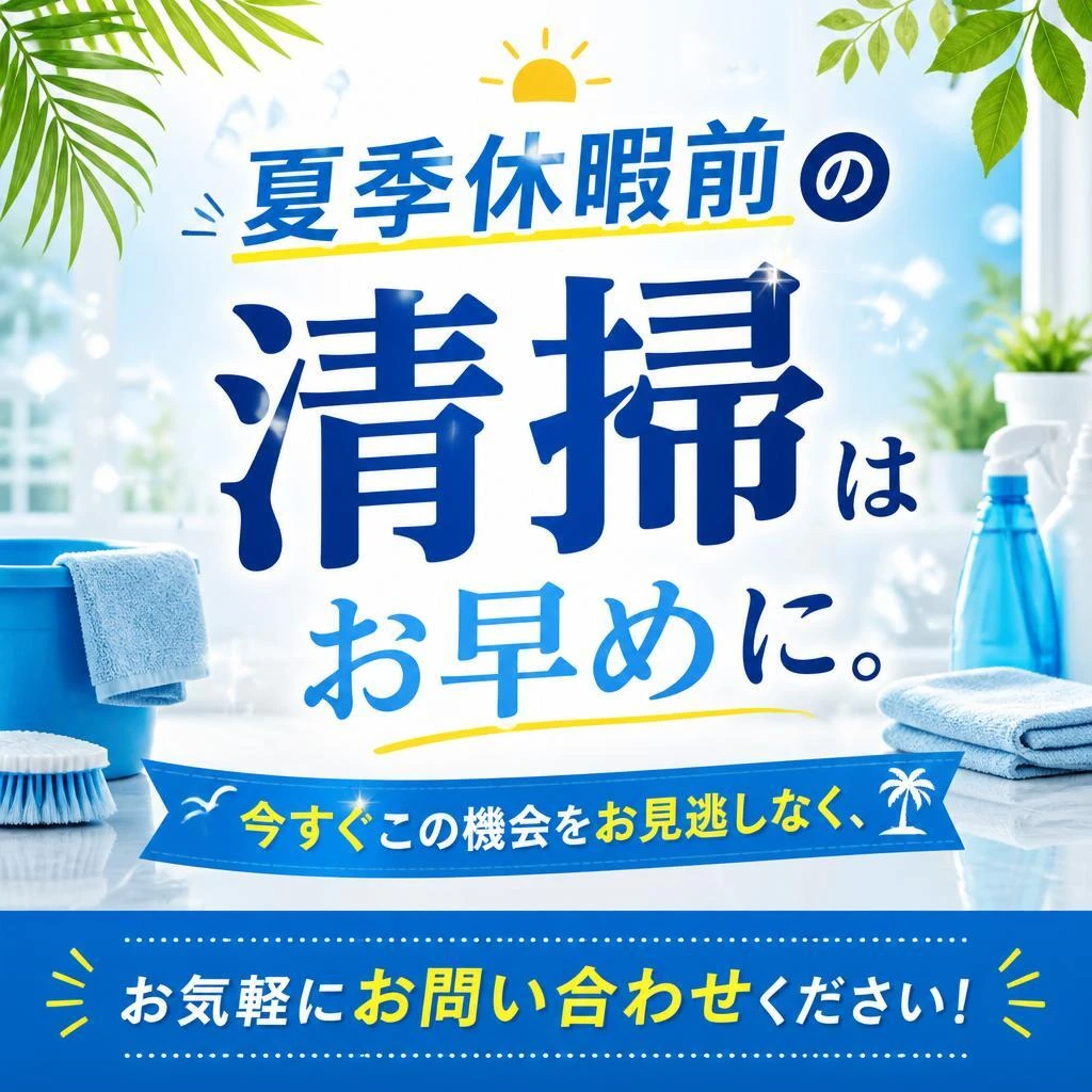 今すぐ店舗の清掃を予約しよう！