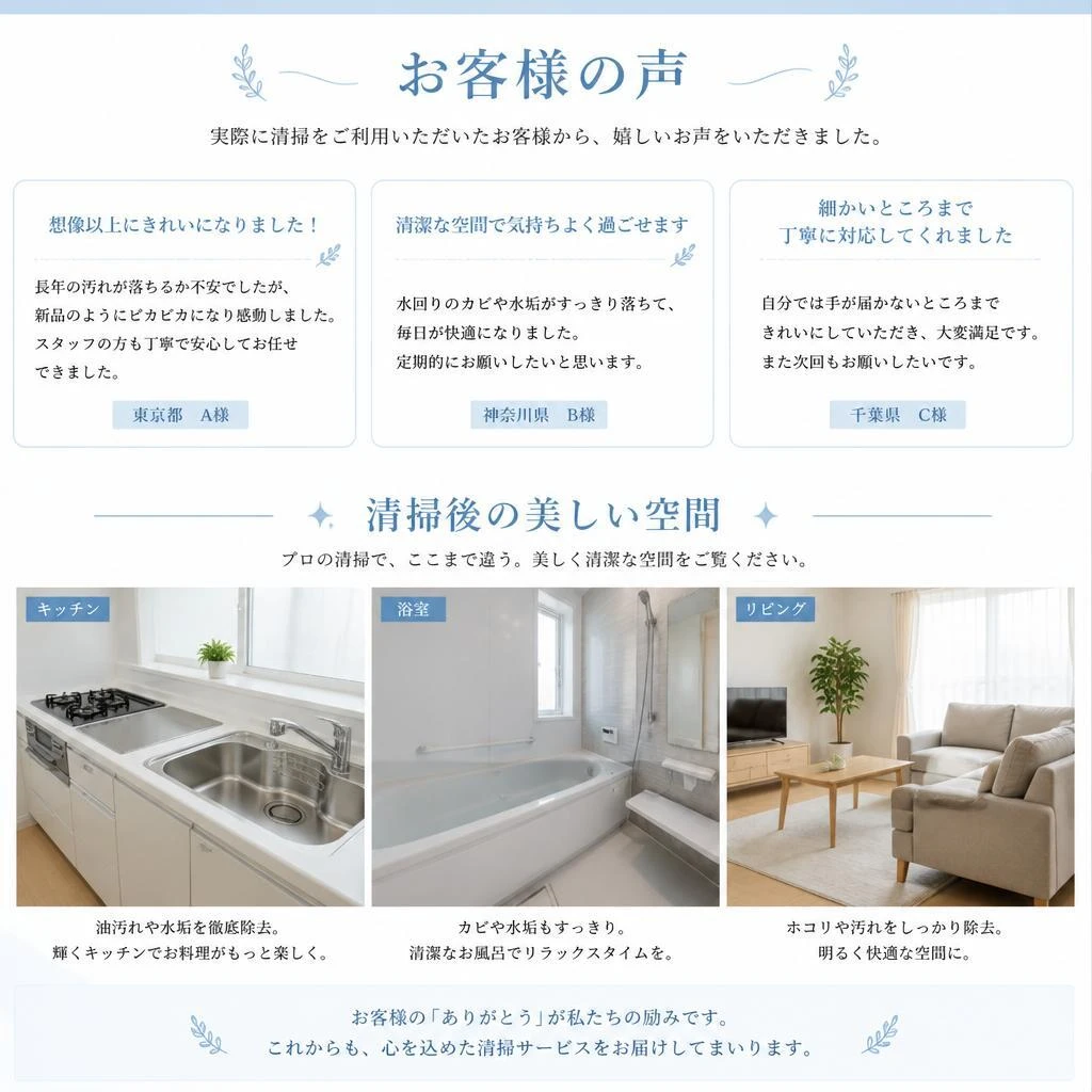 5. 清掃後の効果と体験談