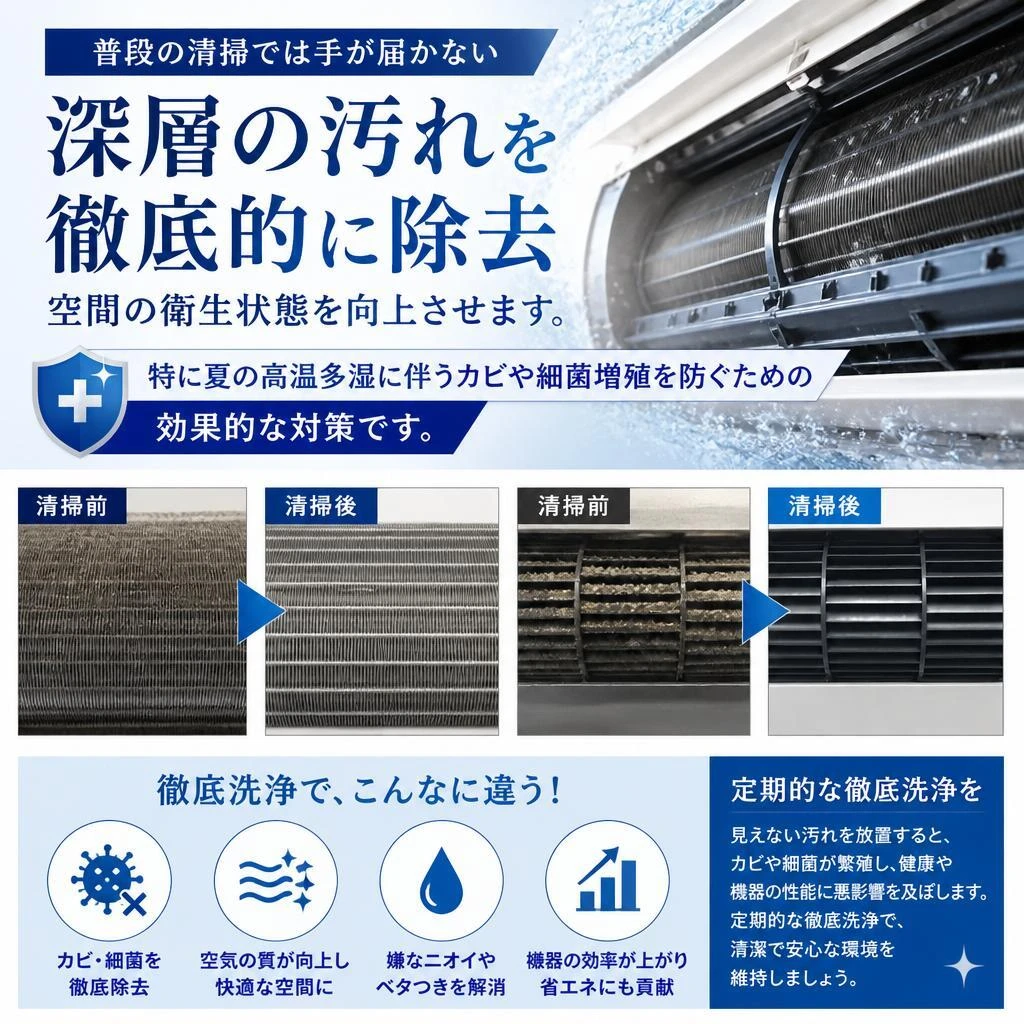 深層清掃の重要性