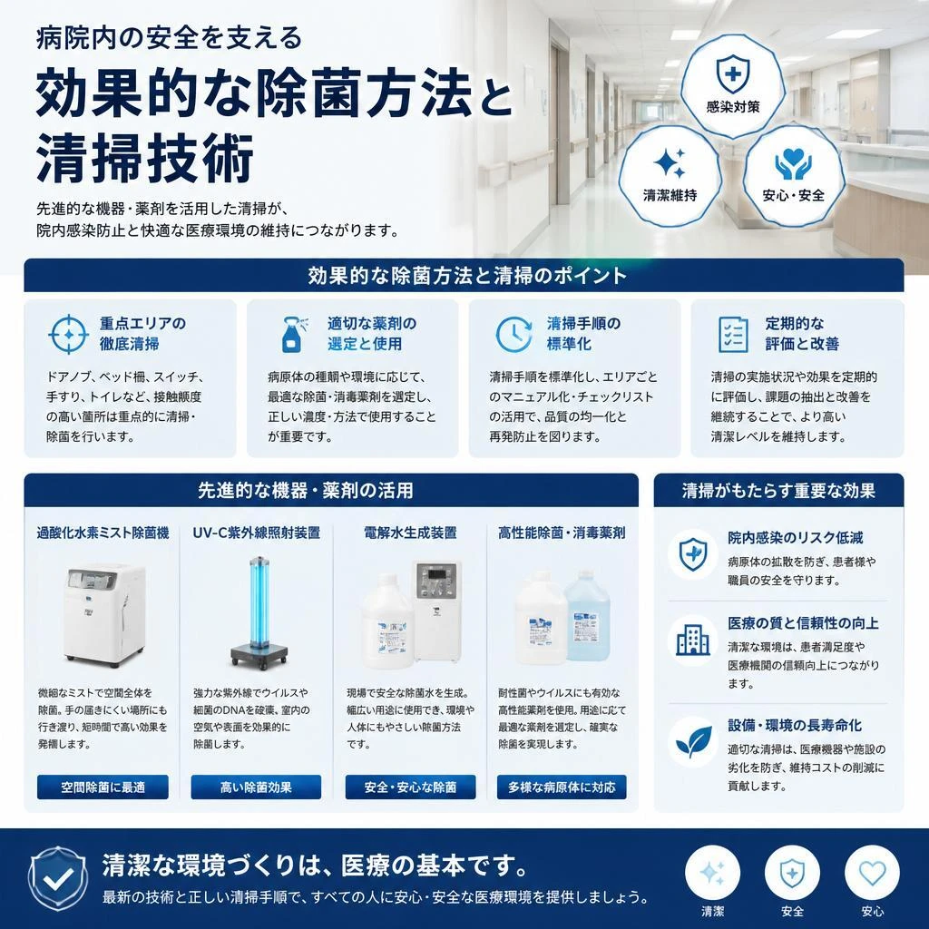 除菌対策における最新技術