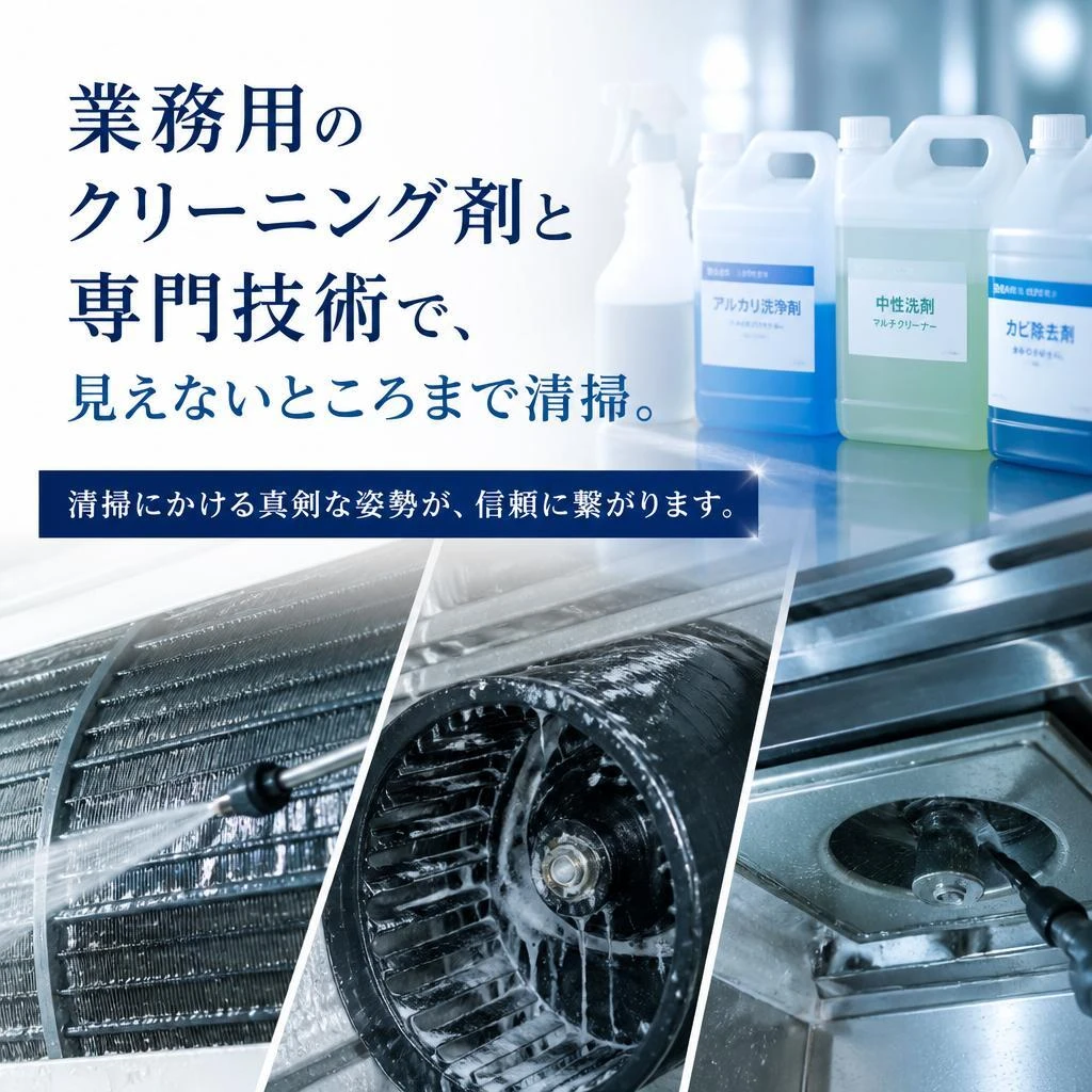 徹底した汚れ落としの技術